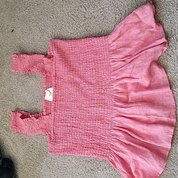 Anthropologie Tops - Anthropology Pink Tank Top